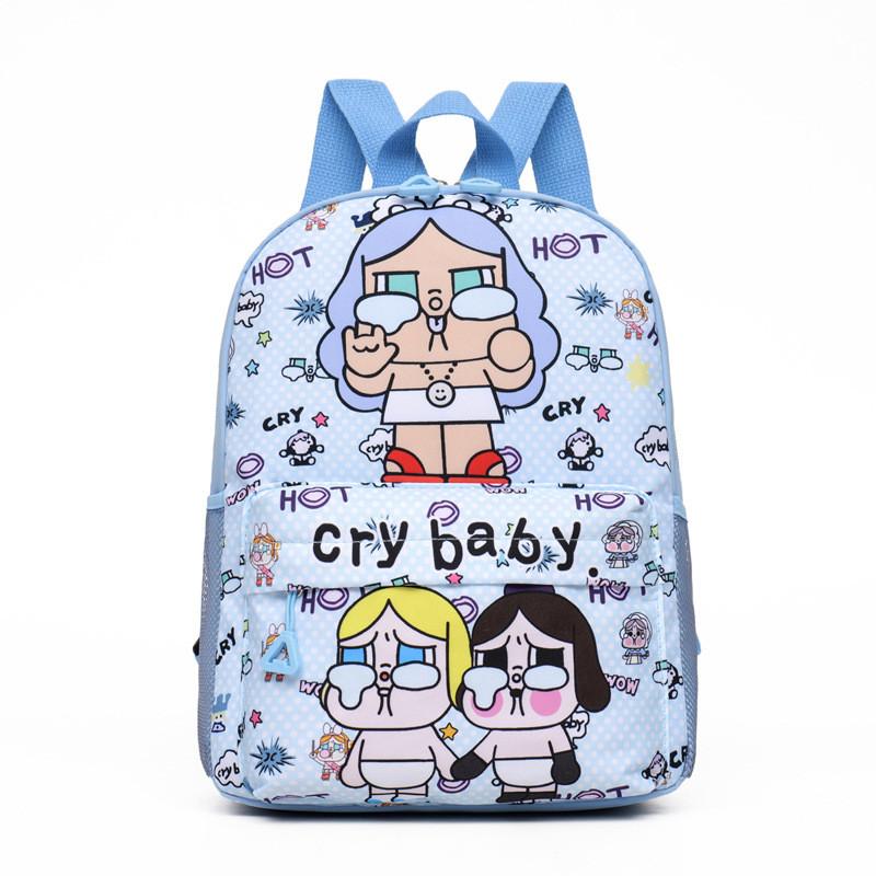 Backpack Pattern Crybaby Cartoon Large Capacity Waterproof Children School Bag