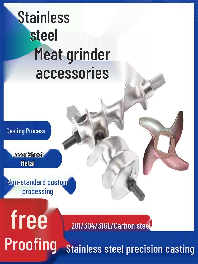 Custom Non-Standard Mechanical Parts: 304/316 Stainless Steel & Silica Sol Castings