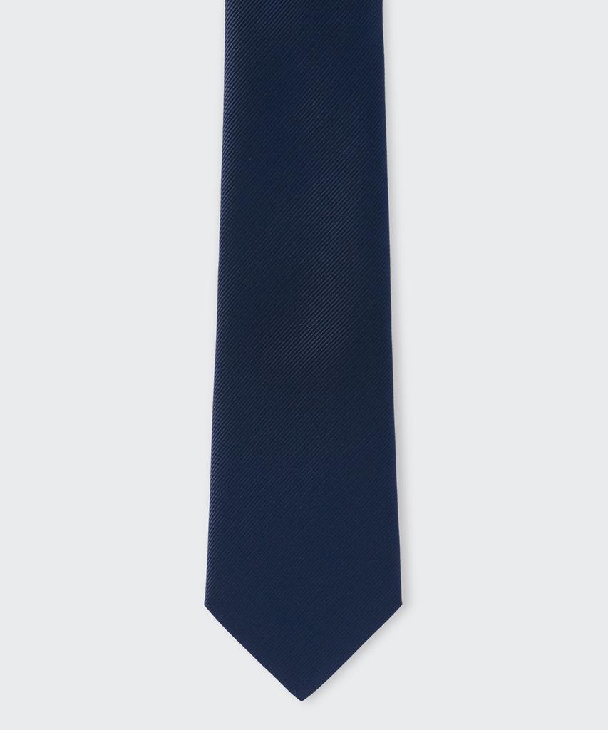 MUSINSA STANDARD Standard Solid Tie [Navy]