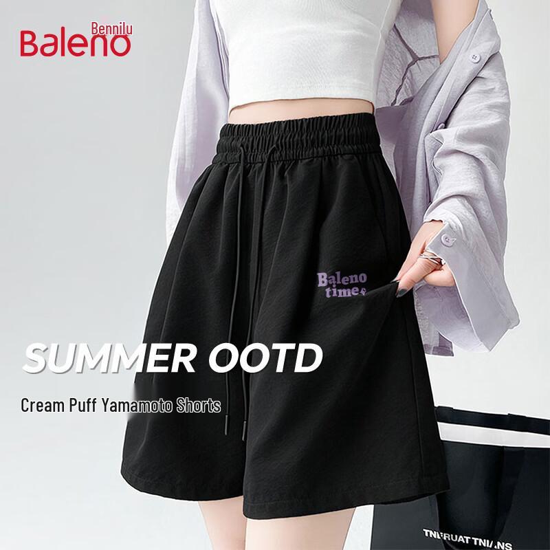 Baleno Women s American Style Printed Loose Casual Shorts L