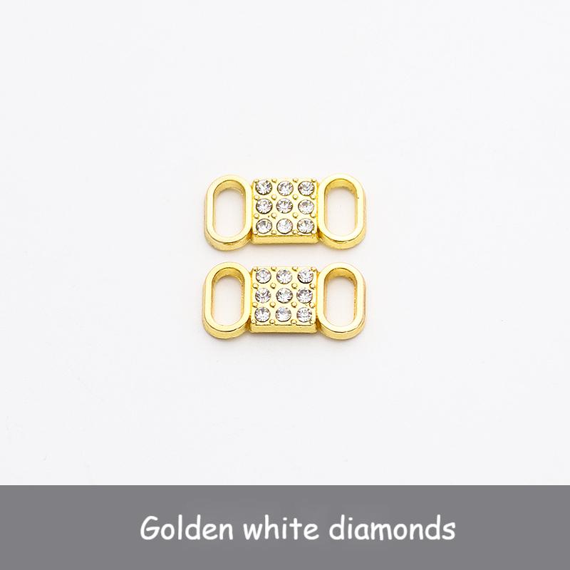 luxury Rhinestone AF1 Shoe Charms Colorful Diamond Sneaker Charms Girl Shoe decoration DIY Shoelaces Buckles shoes accesories