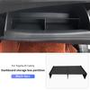 Car Interior Storage Box Glove Box Partition Plate ABS Copilot Passenger Divider Organizer Fit For Toyota Camry 2025 Accessories