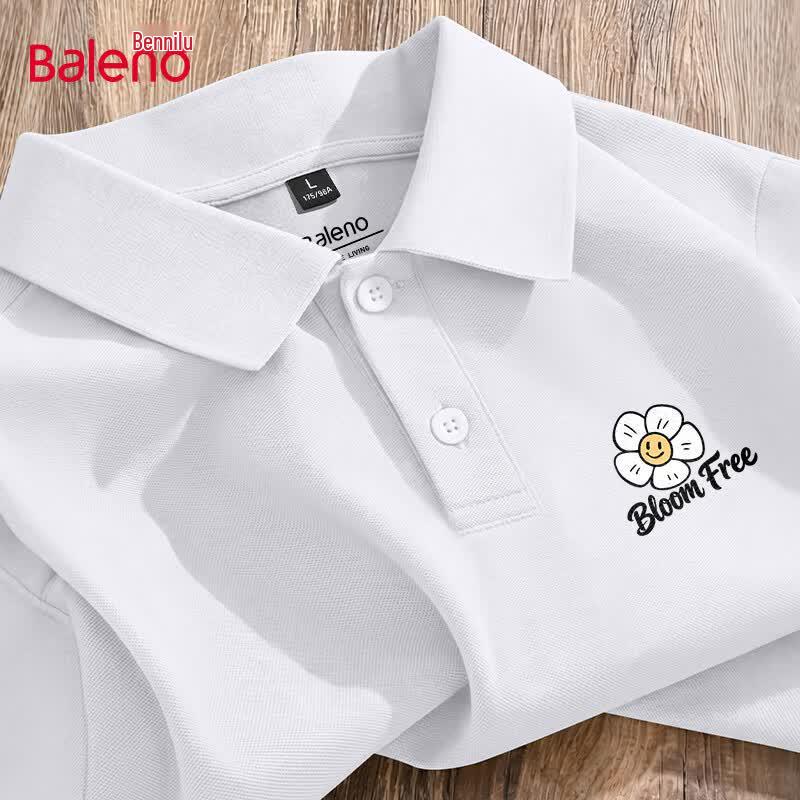 Baleno Men's Casual Short-Sleeve Polo Shirt