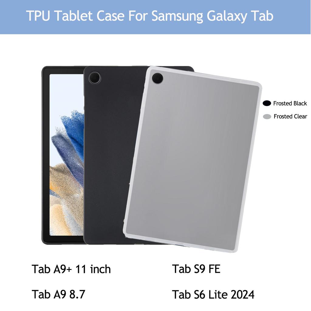 TPU Tablet Case For Samsung Galaxy Tab A9 8.7 Tab A9+ 11 inch S9 FE S6 Lite 2026
