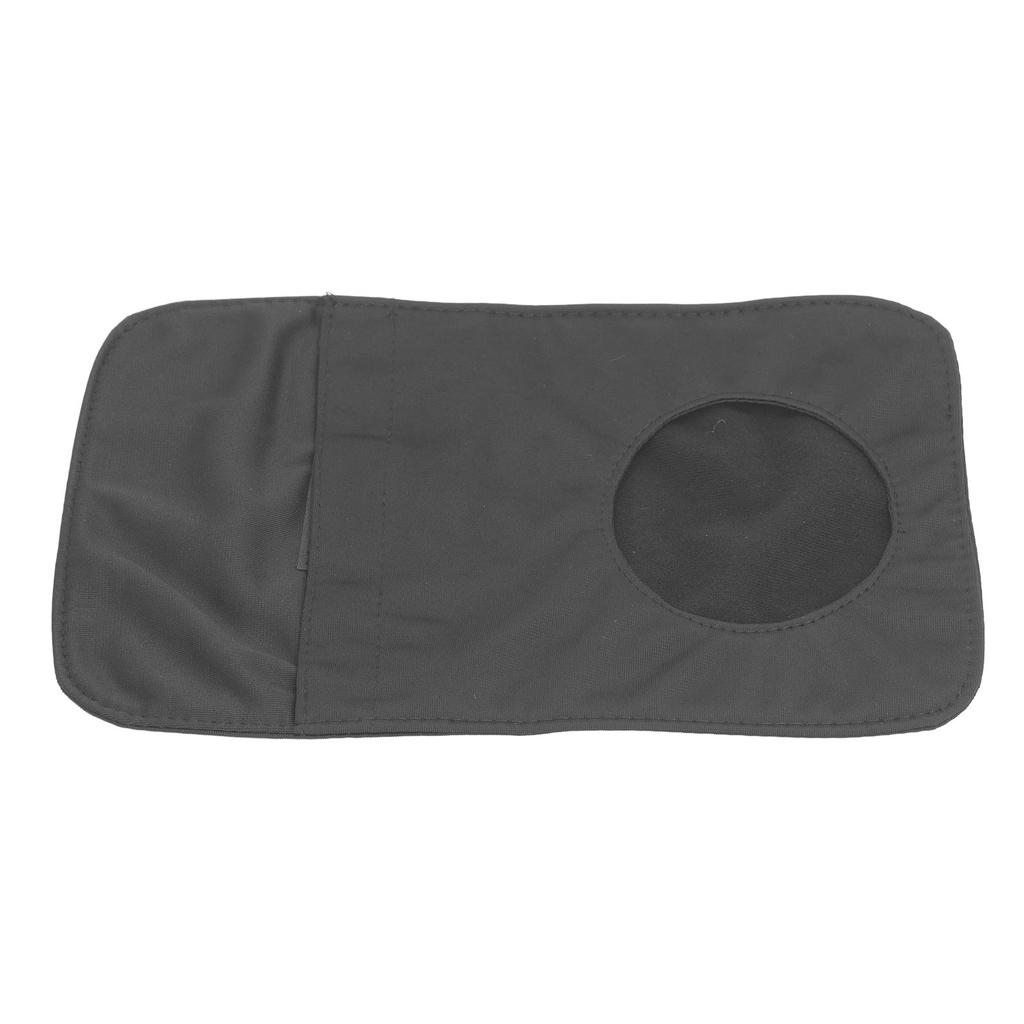 Colostomy Bag Cover Prevent Dirty Breathable Washable Universal Cotton Ostomy Pouch Cover Black