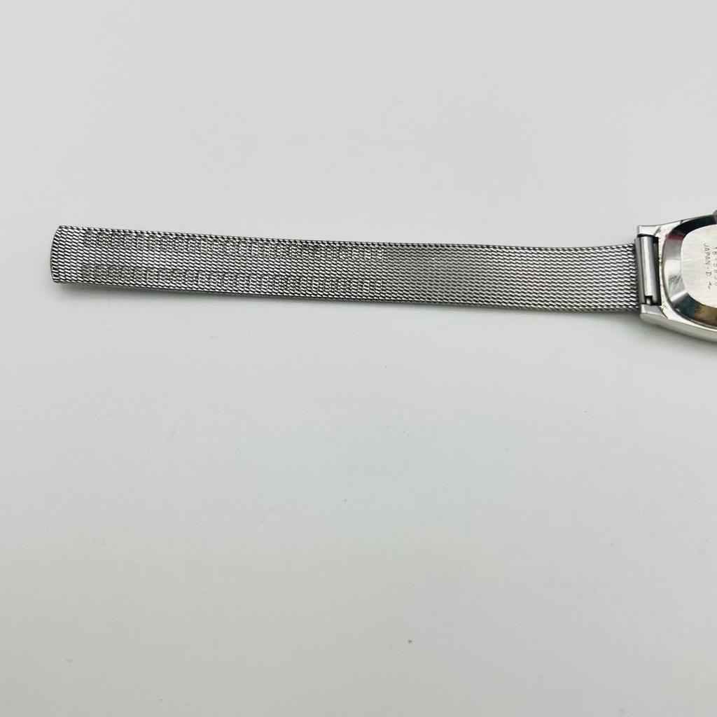 [USED]SEIKO Quartz Vintage Dress Watch with Mesh Belt A5 [Working Condition]