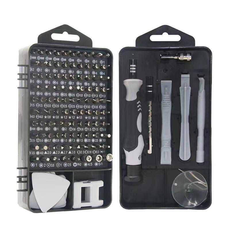 115-in-1 High-Strength Magnetic Screwdriver Set: Multi-Purpose Repair Tool Kit with Special-Shaped Screwdrivers