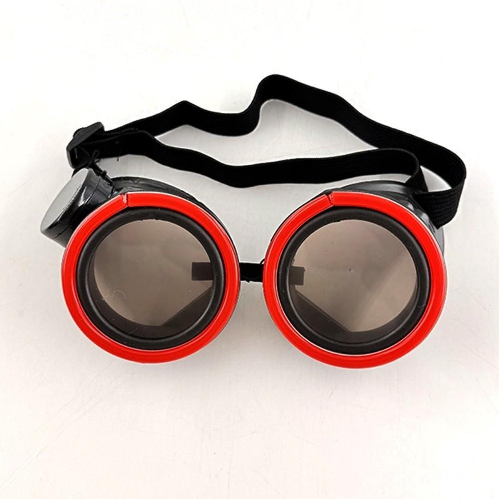 Wireless LED Glowing Glasses Round Luminous Eyewear Novelty Party Glasses Halloween Cosplay