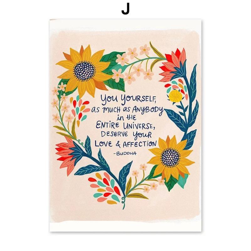 Scandinavian Vintage Claude Monet Flower Anatomy Abstract Wall Art HD Poster Prints for Bedroom  Living Room Decor