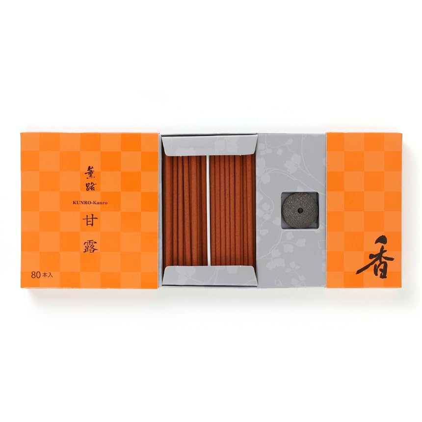Kunro Kanro Incense 80 Made In Japan Sticks, Sticks, 212024, Shoyeido,