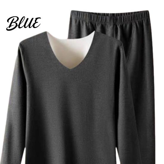 Thermal Clothing Set Men's Underwear Fleece Lined Long Johns Winter Warm Insulated Base Layer Shirts And Pants for Cold Weather Undershirt