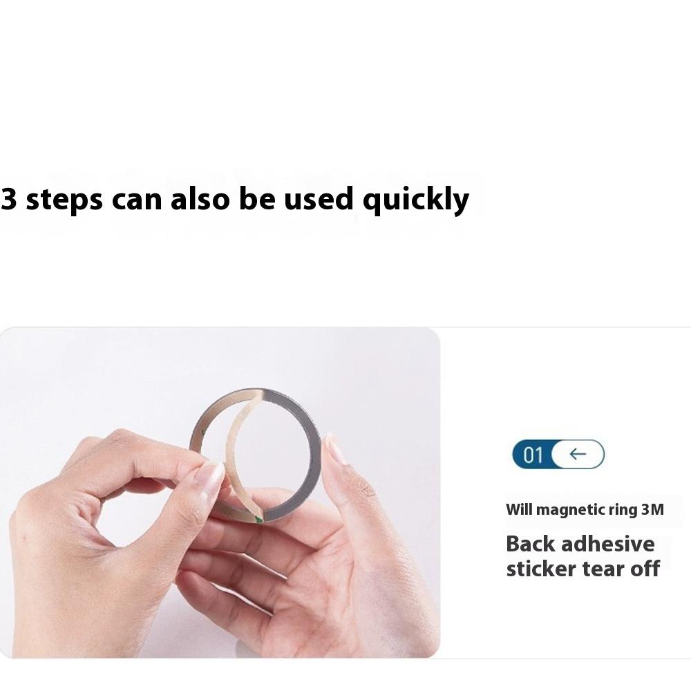 LR-062 90cm Flexible Arm Magnetic Phone Holder Desktop Bedside Clip-On Rotatable Stand