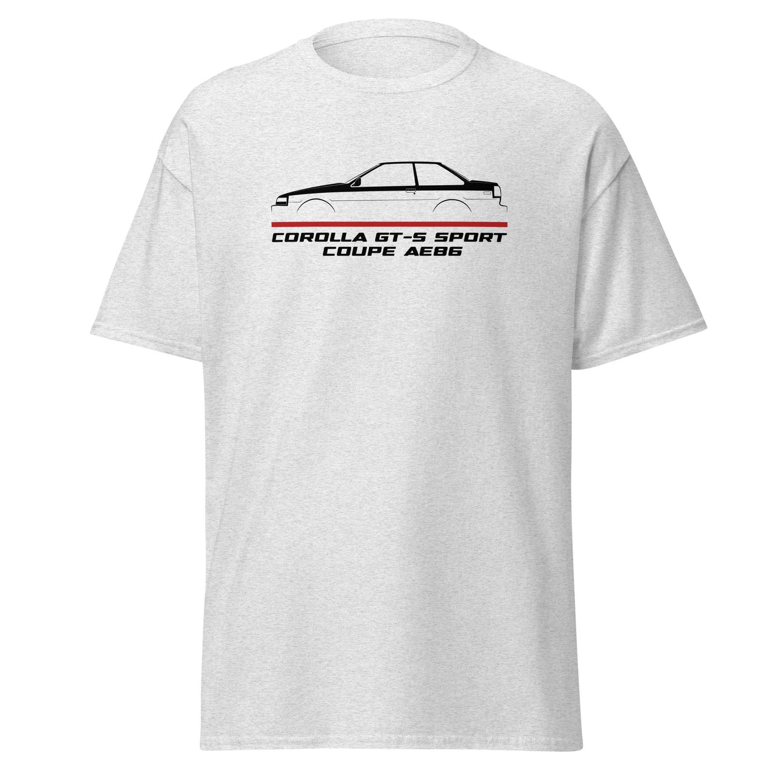 

Премиум Футболка Для Toyota Corolla GT-S Sport Coupe AE86 1983-1986 Подарок Фанатам Автомобилей 3XL