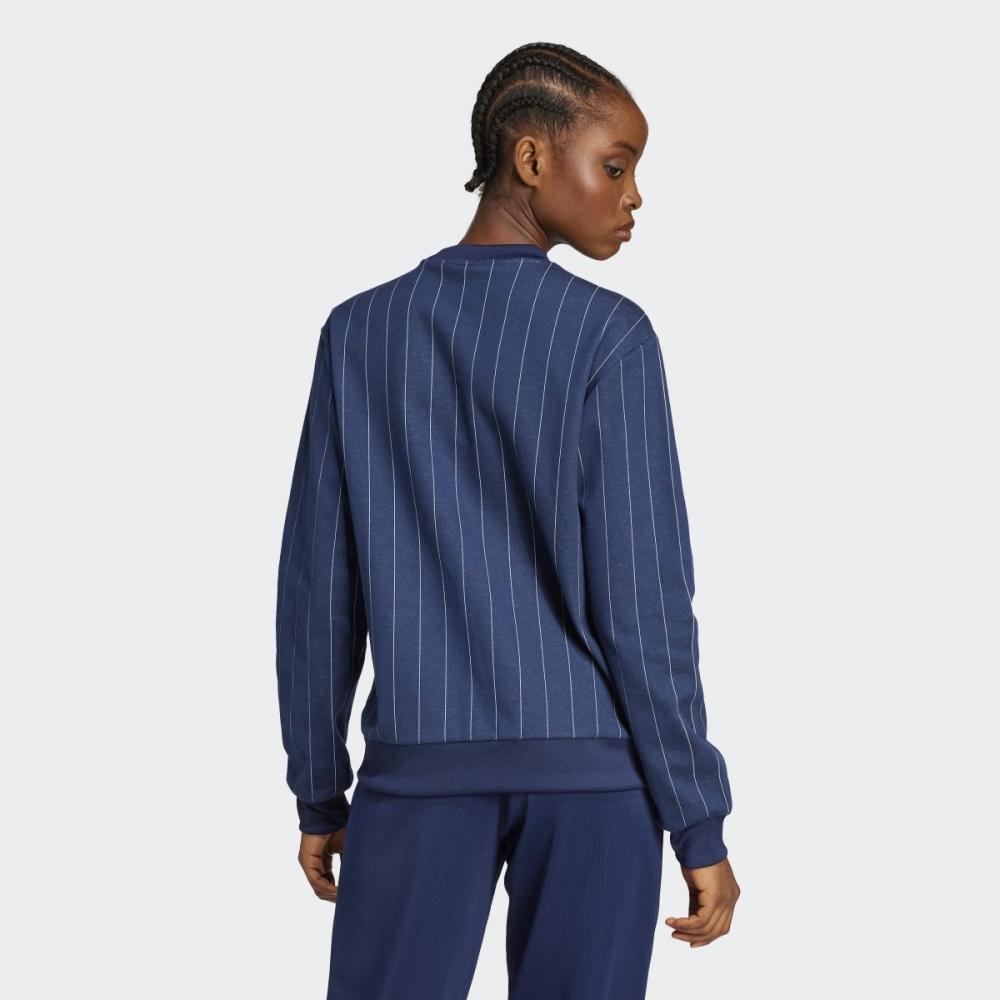 Adidas Pinstripe Graphic Sweatshirt Jj3488