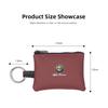 For Alfa Romeo Leather Car Key Bag Coins Wallet Mini Card Pouch Auto Interior For Alfa Romeo 4C 159 166 Spider Giulia Giulietta 