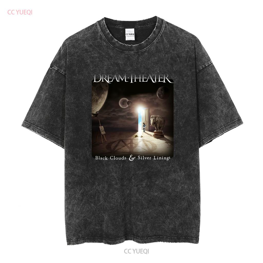 New Dream Theaters Cotton All Sizes T Shirt S XL Vintage Washed Breathable Homme Comfortable Unisex Streetwear Graphic