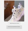Girls' Breathable Mesh Sports Shoes - Summer 2026, Soft Sole, Hollow Design, Medium to Large Sizes