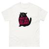 Roaring Black Cat Meme Shirt and Kids Tshirt: First Of All I'm A Delight Quote T-Shirt and Kids Tshirt