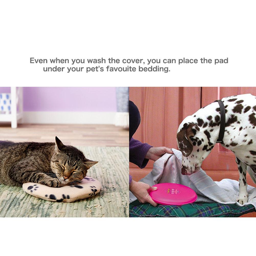 microwavable pet heating pad