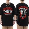 Bad Omens Band Tour American Music Tee Shirt The Death of Peace of Mind Skeleton Graphic T Shirt Men's Rock Style Gothic1449