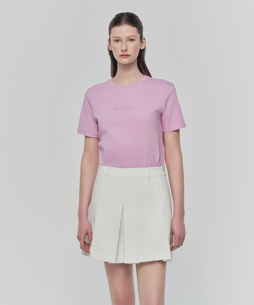 DUVETICA Cassia (Light Violet) (Women'S Short Sleeve T-Shirt)