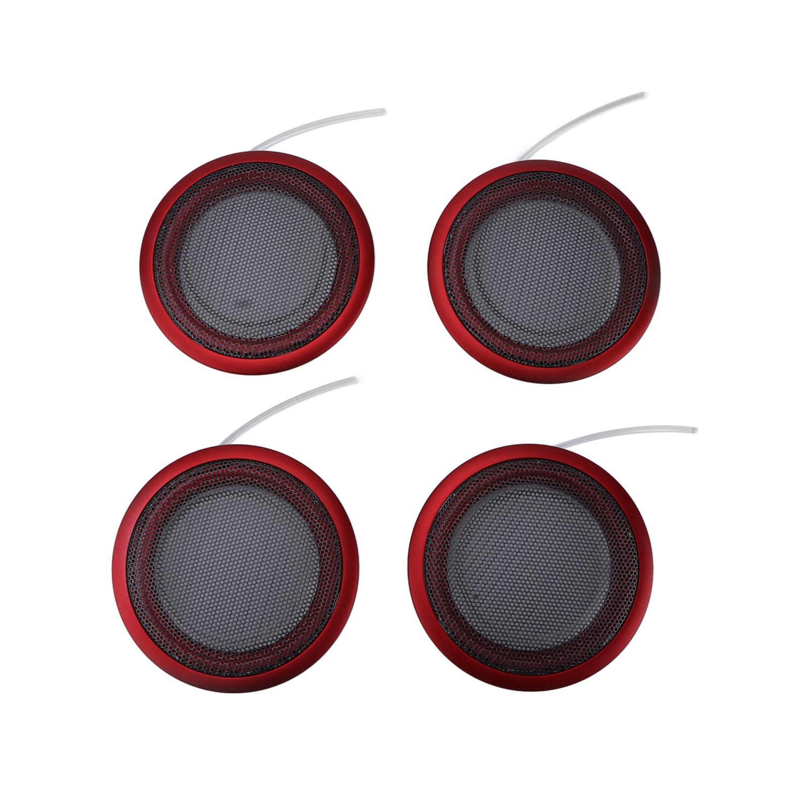 

4 комплекта автомобильных динамиков, чехлы для лампочек, оранжевые, ледяные, синие, сменные цвета для 3 серии красный