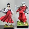 Inuyasha Kikyo Miko Priestess Anime Figure With Bow Pvc Collectible Statue Model Toy Gift Car Desktop Ornaments Decoration Gift
