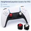 2 Stück Silikon Analogstick-Verlängerungen für PS5 Kompatiblen Controller, Anti-Rutsch Daumenstick-Kappen