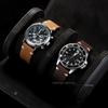 Handmade Cowhide Leather Strap 18mm 20m 22mm Black Brown Leather Bracelet Retro Women Men Watch Accessories for Smart Watch Band