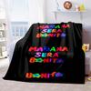 Customizable K-KAROL-G flannel blankets, perfect for autumn warmth, suitable for children and adults, and stylish K-POP shawls