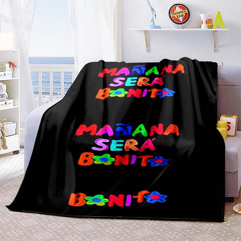 Customizable K-KAROL-G flannel blankets, perfect for autumn warmth, suitable for children and adults, and stylish K-POP shawls