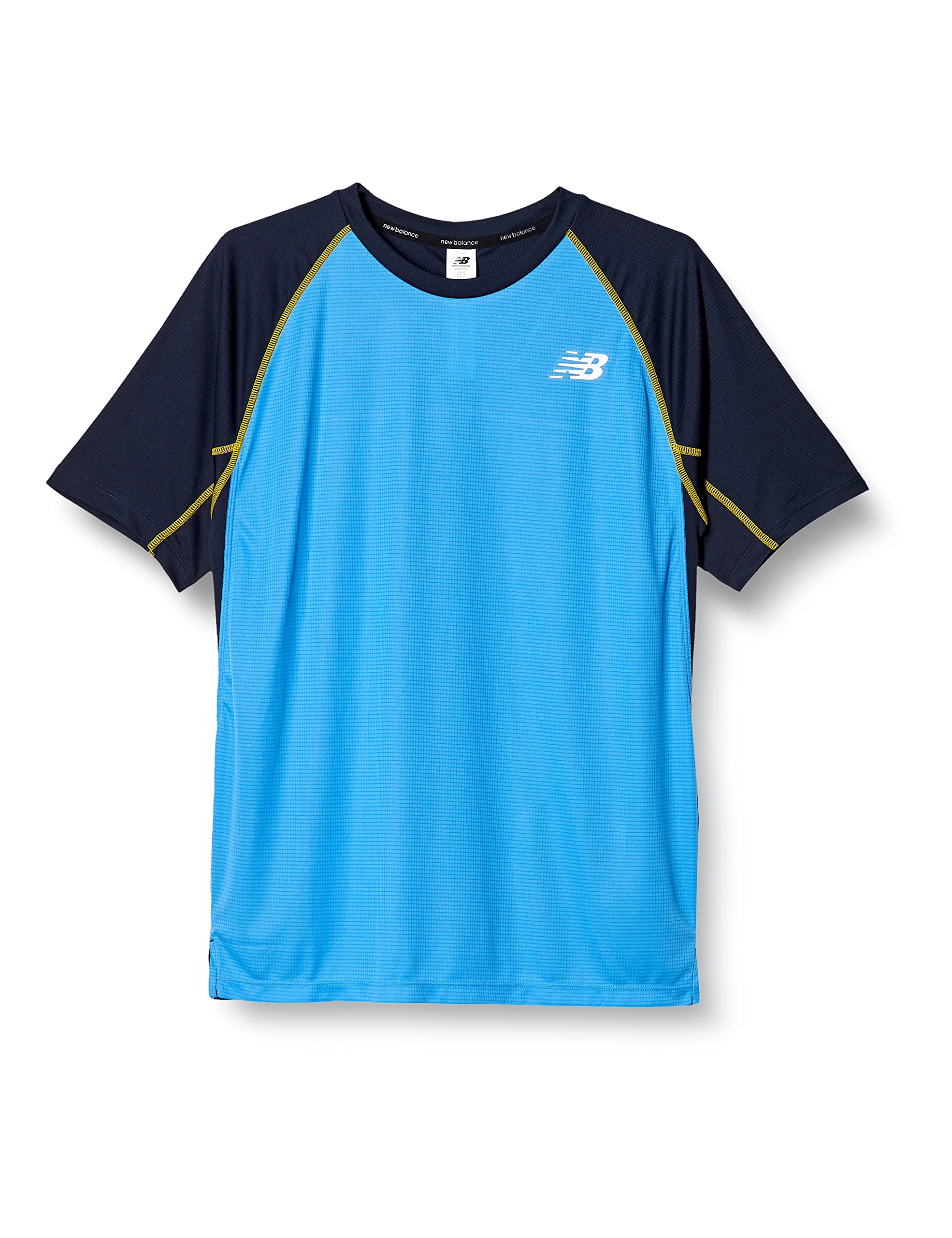 

Tech MT11015 Short Sleeve ECL M [New Balance] R.W.T. T-shirt T-shirt (Eclipse)