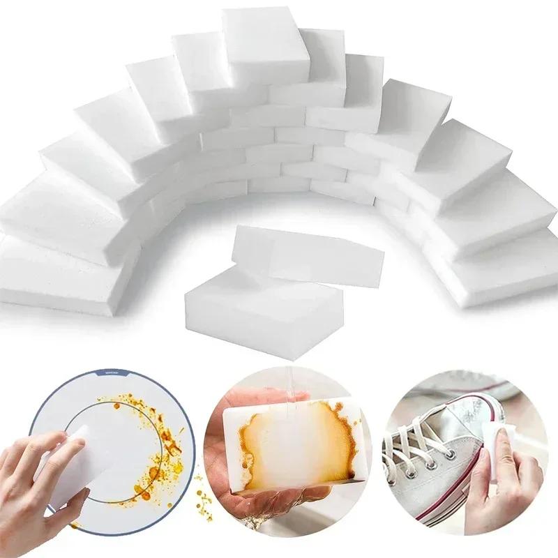 Household Cleaning Tools 2-20PCS White Magic Sponge Cleaner  Nano Melamine Cleaning Sponge for Dish Washing Kitchen Bathroom