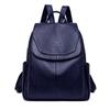 2025 Versatile Women's Soft Leather Backpack - Large Capacity for School, Travel, and Outdoor Use