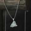 Kinitial Chubby Pacific Walrus Necklace For Men Women Stainless Steel Necklaces Chain Sea Animal Male Necklace Jewelry Gifts