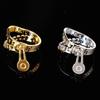 JoJo's Bizarre Adventure Bruno Buccellati 2D Ring (size 7) Jewelry Original Design Zipper Style Cartoon Anime Peripheral Gift