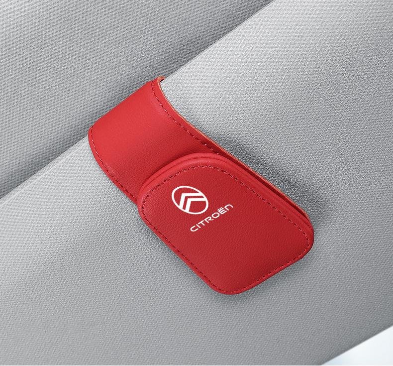 Car Interior Sun Visor Eyeglasses Holder Sunglasses Clip For Citroen Xsara C6 C4 C3 C2 C1 2CV VTS DS3 DS4 DS5 RD3 Cross Berlingo
