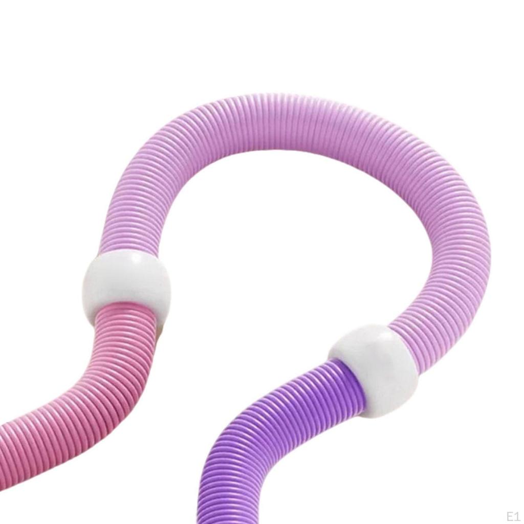 Foldable Fitness Hoop Circle Soft Spring for Home Gym Kids Adults Men Women