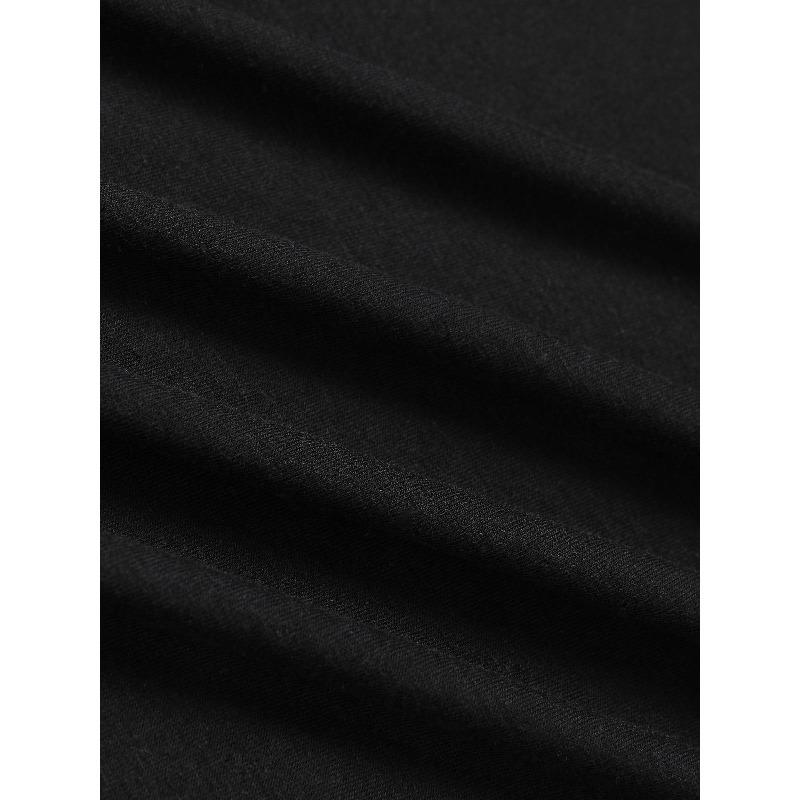 Damen Chihuahua Welpen Druck Rundhals Kurzarm T-Shirt Leichter Stretch Stoff Stylisches Ganzjahres Freizeit Oberteil