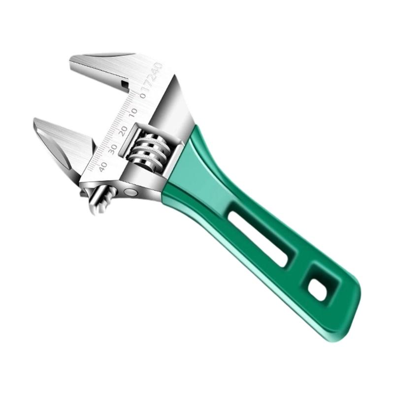 6/8inch Adjustable Wrench Professional Shifters Spanner with Wide Calibers Opening for Household