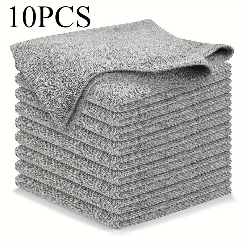 Thicken Microfiber Cleaning Cloths Lint Free Microfiber Cleaning Towel Cloths Reusable Cleaning Towels Absorbent for Car Window