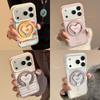 American Star Is Suitable for Apple 17promax Mobile Phone Case IPhone16 Love Magnetic Bracket 14 Transparent 13 Soft Shell