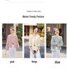 Spring 2025 Women's Embroidered Round Neck Jacket - High-End Chinese National Style, YE6351