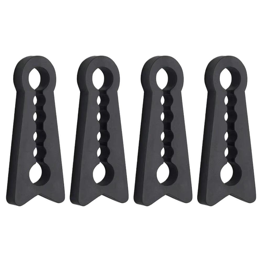 4 Stück Dichtung Autotürschloss Schalldämpfer Puffer Schalldämmung Türschlossabdeckung Auto Zubehör