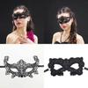 Tajemnicza Koronkowa Maska na Oczy Anioła Seksowny Kostium Cosplay na Imprezę Świąteczną