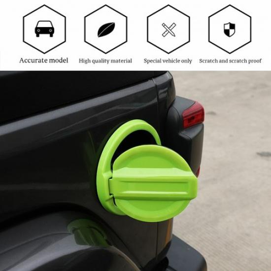 Filler Door Fuel Tank Lid Gas Cap Cover Trim Accessories for 18+Jeep Wrangler JL