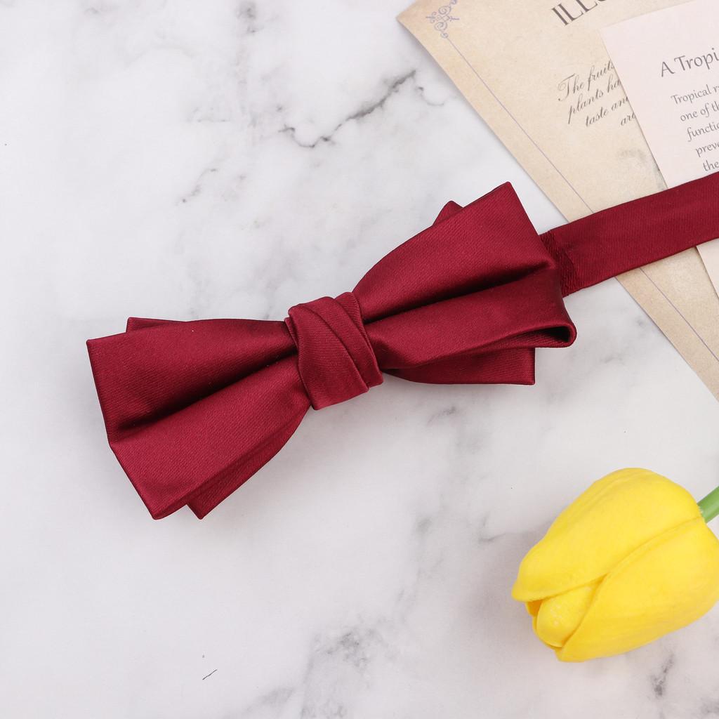 Polyester Classic Style Bowtie For Men Women Versatile Accessory For Business Meetings And Party Wear