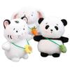 Cute Panda Plush Toy Pillow Soft Stuffed Animal Gift For Girls