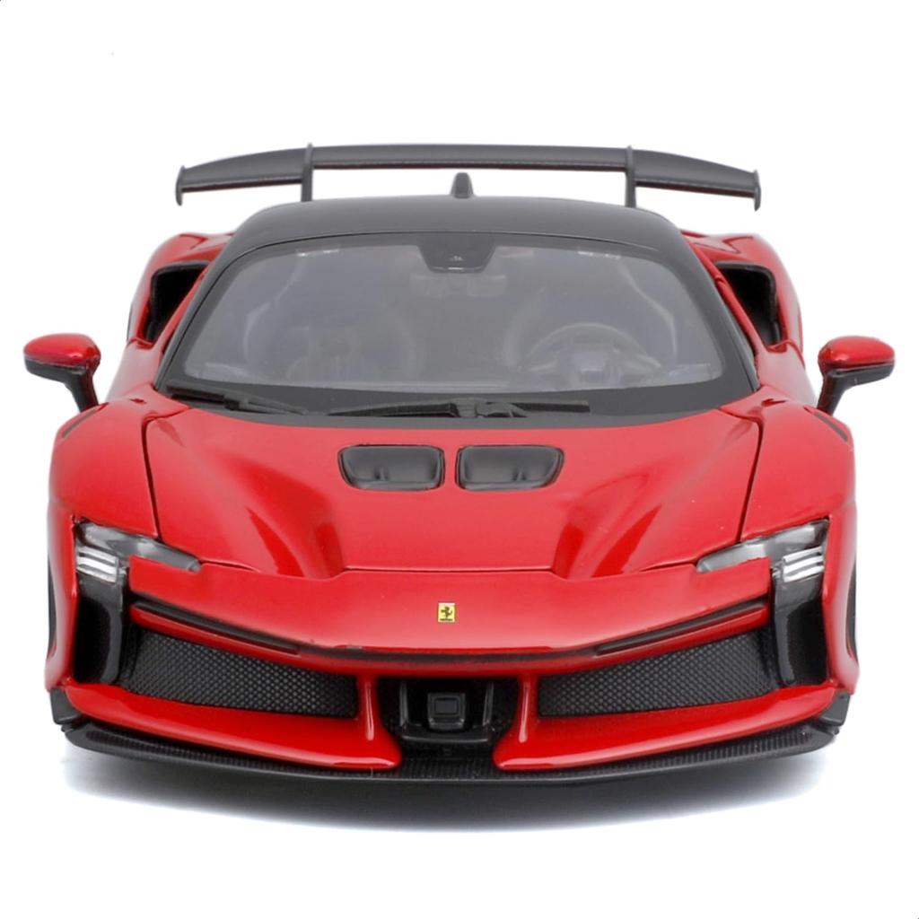 Bburago 1/24 Scale Ferrari SF90 XX Stradale Red / Diecast Model Car, Finished Product, 18-26032 RD