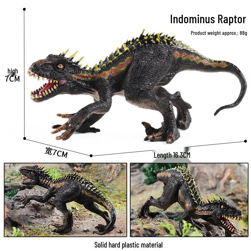 Children's Dinosaur Toy Set: King Kong, Tyrannosaurus Rex, Aurochs, Pachycephalosaurus, Spinosaurus, Therizinosaurus Model.